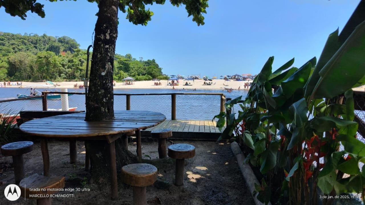 상세바스티앙 Barra Do Una Beach House Em Frente Ao Rio E A Praia 아파트 외부 사진