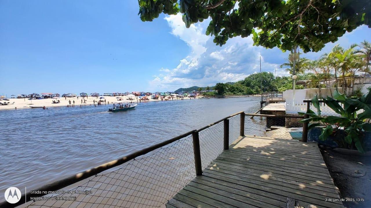 상세바스티앙 Barra Do Una Beach House Em Frente Ao Rio E A Praia 아파트 외부 사진