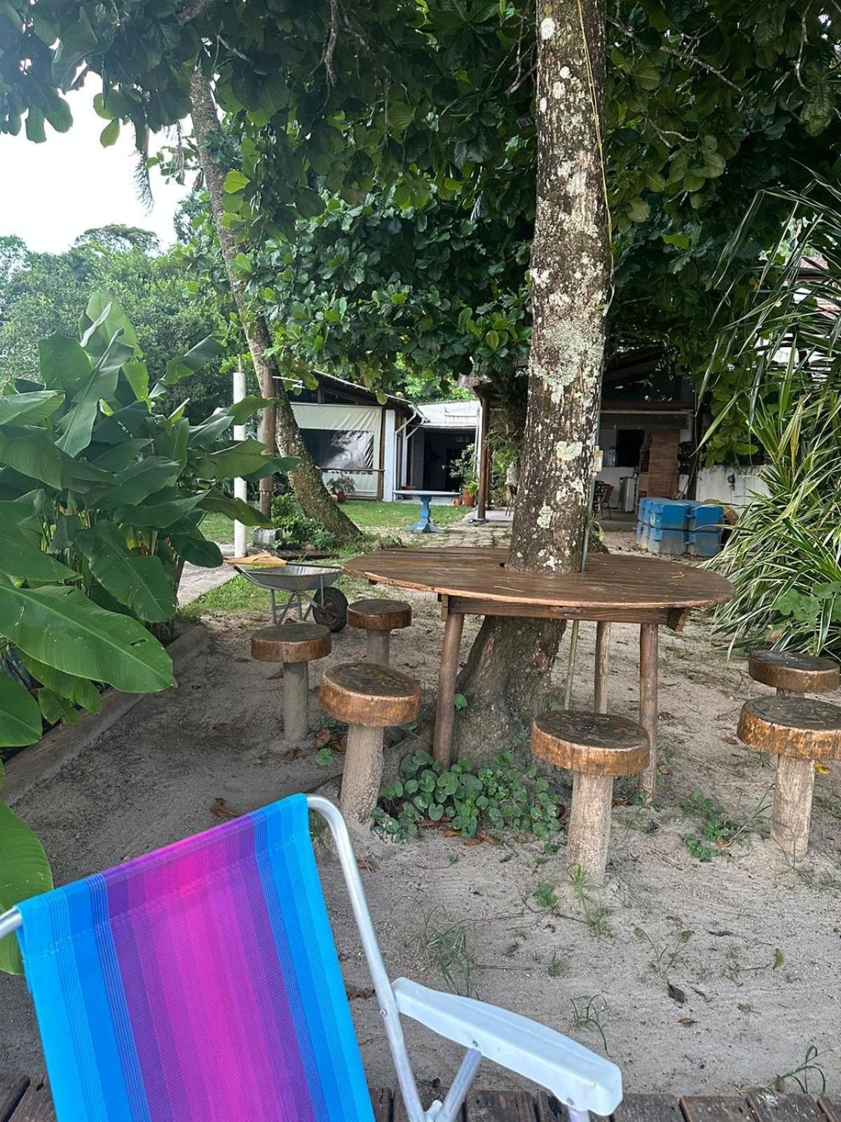 상세바스티앙 Barra Do Una Beach House Em Frente Ao Rio E A Praia 아파트 외부 사진