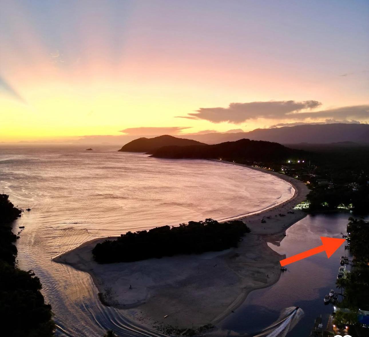 상세바스티앙 Barra Do Una Beach House Em Frente Ao Rio E A Praia 아파트 외부 사진